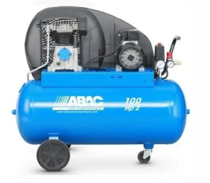 ABAC (ITALY) AIR COMPRESSOR 100LTR 2HP 1PHASE - image