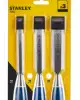 STANLEY Blue Handle Wood Chisels 3 Pcs - image
