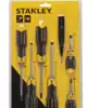 Stanley 6-Piece Cushion Grip Magnetic Tip Screwdriver Set - image