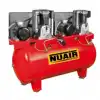Nuair Air Compressor, CAPACITY: 900 LITRE TANKS Double Head - image