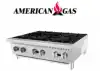 AMERICAN GAS COOKER 6 BURNERS ATHP-36 - image