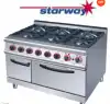 STARWAY GAS RANGE 6 BURNERS ON BIG OVEN - image
