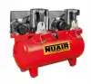 Nuair Piston Air Compressor, CAPACITY: 500 LITRE Double Head - image