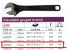 Force adjustable gauged wrench, model 649 - image