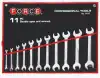 Force Double open end wrench set SAE 11pc, model 5112S - image