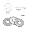 Stainless Steel Washers Metal - image