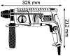 Bosch GBH-2-20 RE, rotary hammer drill from Bosch's professional SDS+ lineup - image