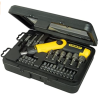 The Stanley 0-63-022, pistol grip screwdriver set that comes with 24 pieces - image