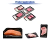 Vacuum skin packaging machine for food, skin pack tray sealer for steak/seafood/meals - image