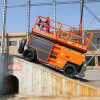 Four-wheel drive & two-wheel steering JCPT1823RT Large Scissor DingLi Diesel model 36.8kw high-power engine Manlift - image